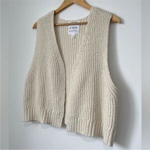 Le Bon Shoppe Granny Vest Oatmeal XS/S